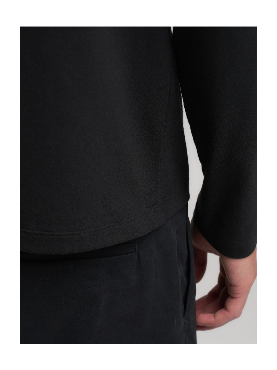 REPLAYロゴ ストレッチジャージーロンT 詳細画像 ブラック 7